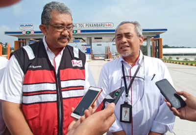  Masyarakat Tetap Wajib Gunakan Kartu Tol Pekanbaru-Dumai